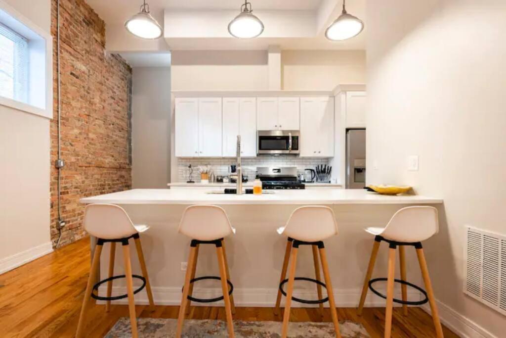 Luxurious Downtown 3 Bed 2 Bth Lejlighed Chicago Eksteriør billede